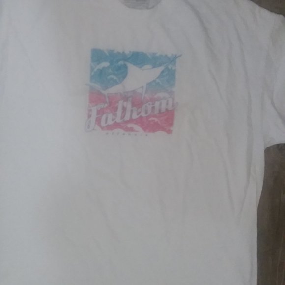 Mens Graphic Tee 2XL Fathom Offshore - Picture 2 of 4